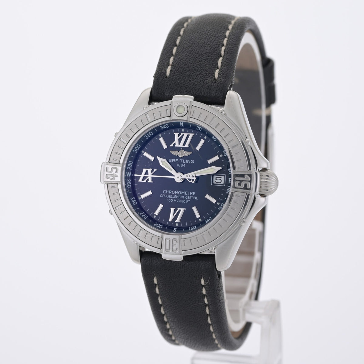 Breitling Cockpit Date A71365 Black Dial 31mm Quartz Ladies Watch4