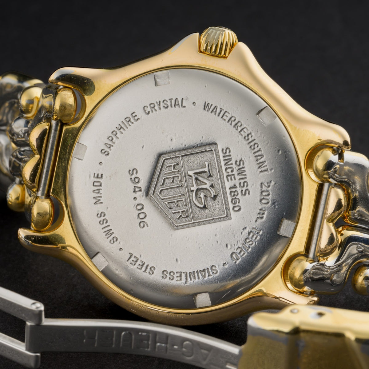 TAG Heuer Professional SEL S94.006 Gold Plated 38mm Quartz Men's Watch7