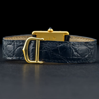 Cartier Must Tank Large 590005 Arabic Dial 23x30mm Gold Vermeil Watch + Service6