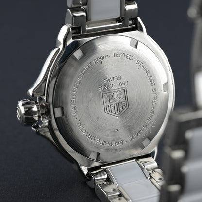 TAG Heuer Formula 1 Diamond Bezel 120 (0.75 CT) Ceramic/Steel Ladies Watch3