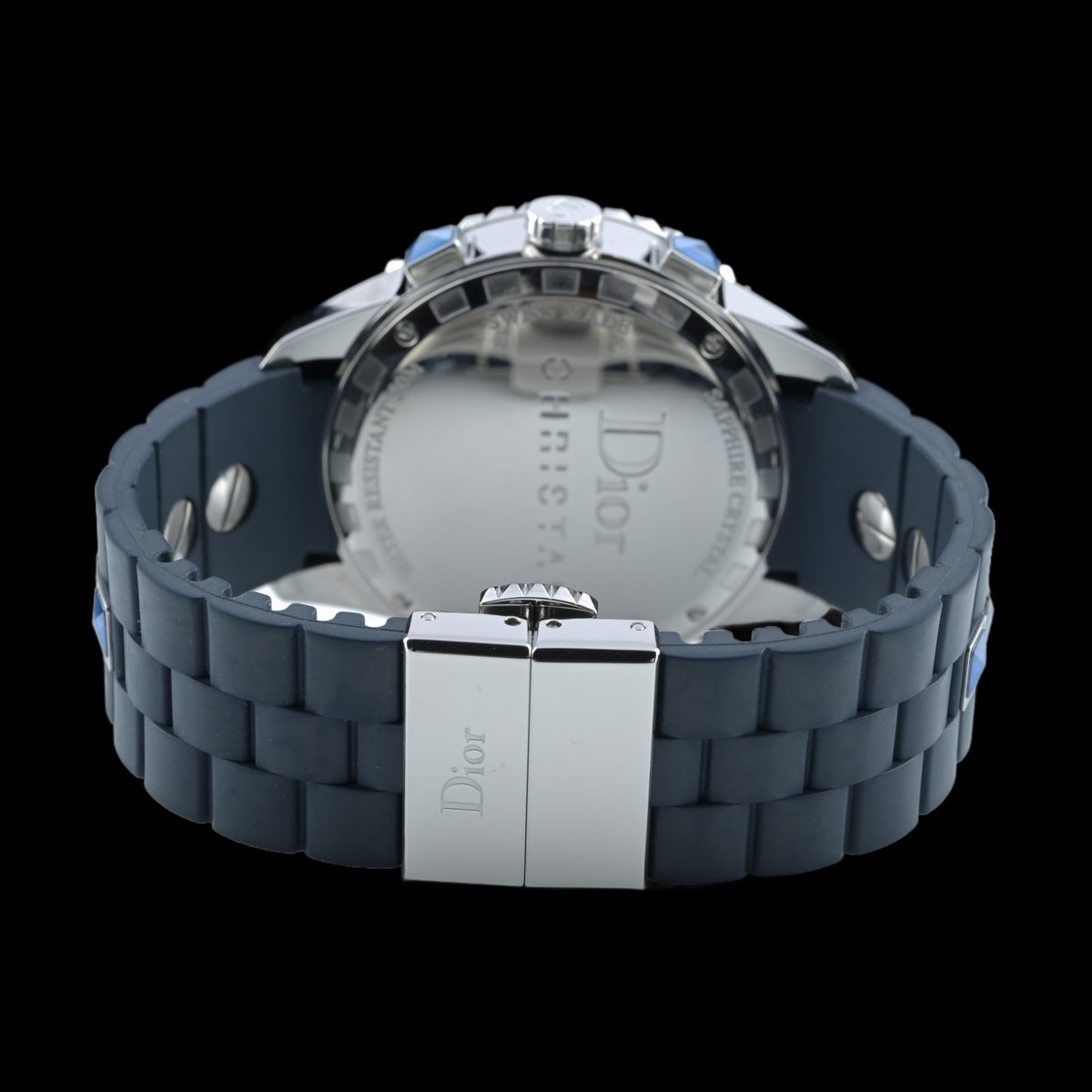 Christian Dior Christal CD11431IR001 Blue Diamond 38mm Quartz Ladies Watch2