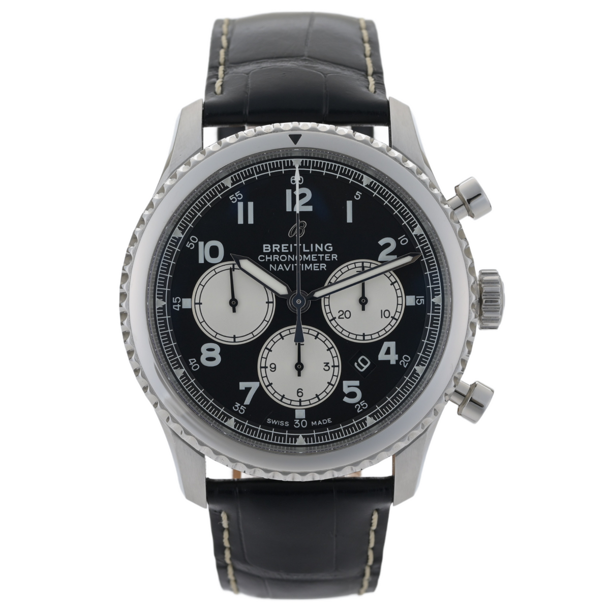 Breitling Navitimer 8 B01 Chronograph AB0117 Black Dial 43mm Auto Men's Watch0
