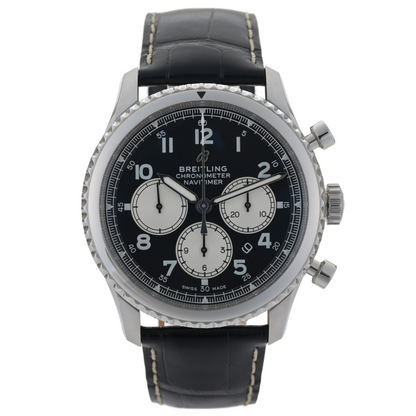Breitling Navitimer 8 B01 Chronograph AB0117 Black Dial 43mm Auto Men's Watch0