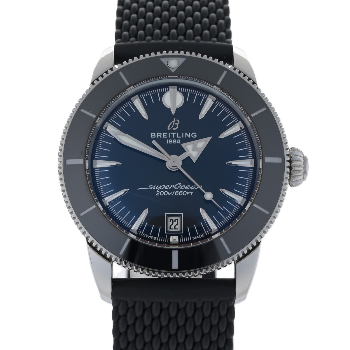 Breitling SuperOcean Heritage B31 AB3111 Black 42mm Automatic Men's Watch + B&P0