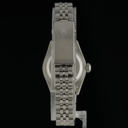 Rolex Datejust 79240 Custom Black Diamond Dial & Bezel 26mm Ladies Watch3