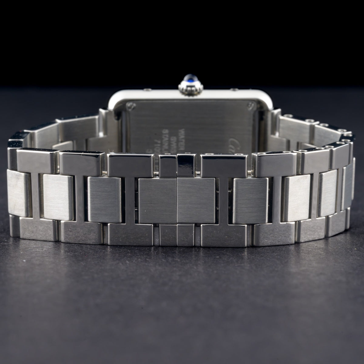 Cartier Tank Solo 3170 White Roman Dial 24x31mm Steel Quartz Watch5