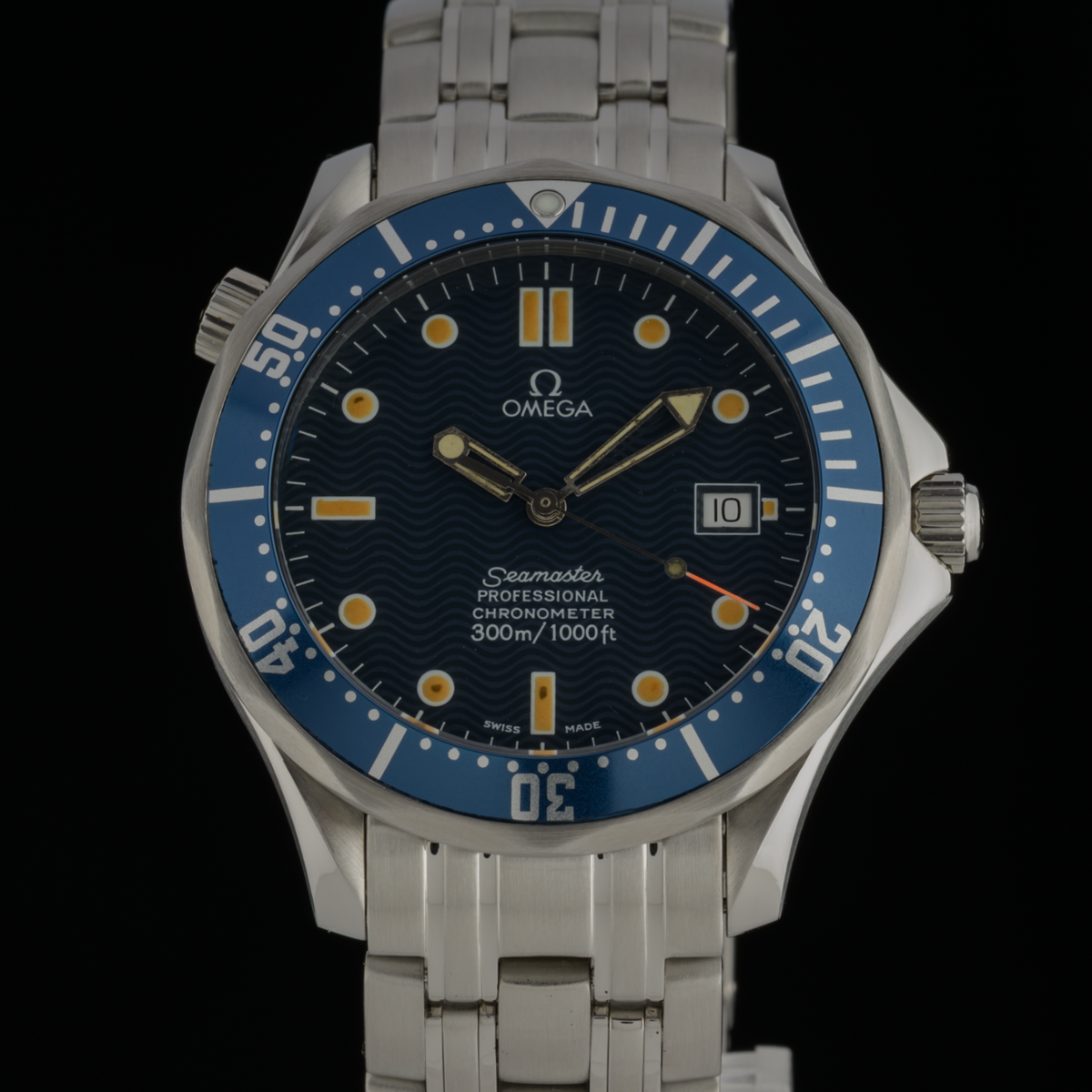 OMEGA Seamaster Pro 2531.80 Blue Wave Dial 41mm Automatic Men's Watch0