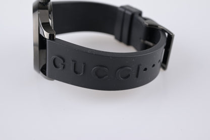 New Gucci Tiger G Timeless 38mm YA1264021A Black PVD Quartz Watch w/Box & Papers6