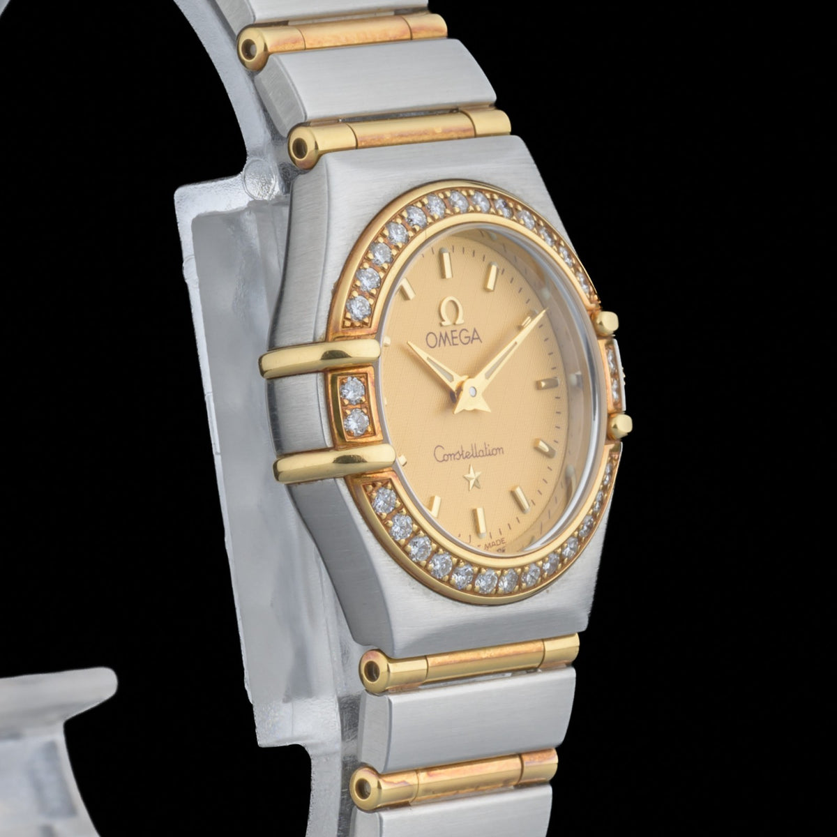 Omega Constellation Diamond 1267.10 Champagne Dial Quartz 22.5 mm Women's Watch2