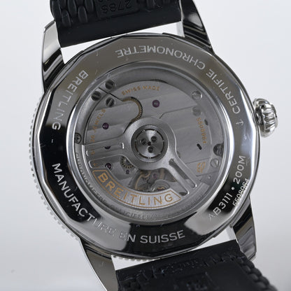 Breitling SuperOcean Heritage B31 AB3111 Black 42mm Automatic Men's Watch + B&P8