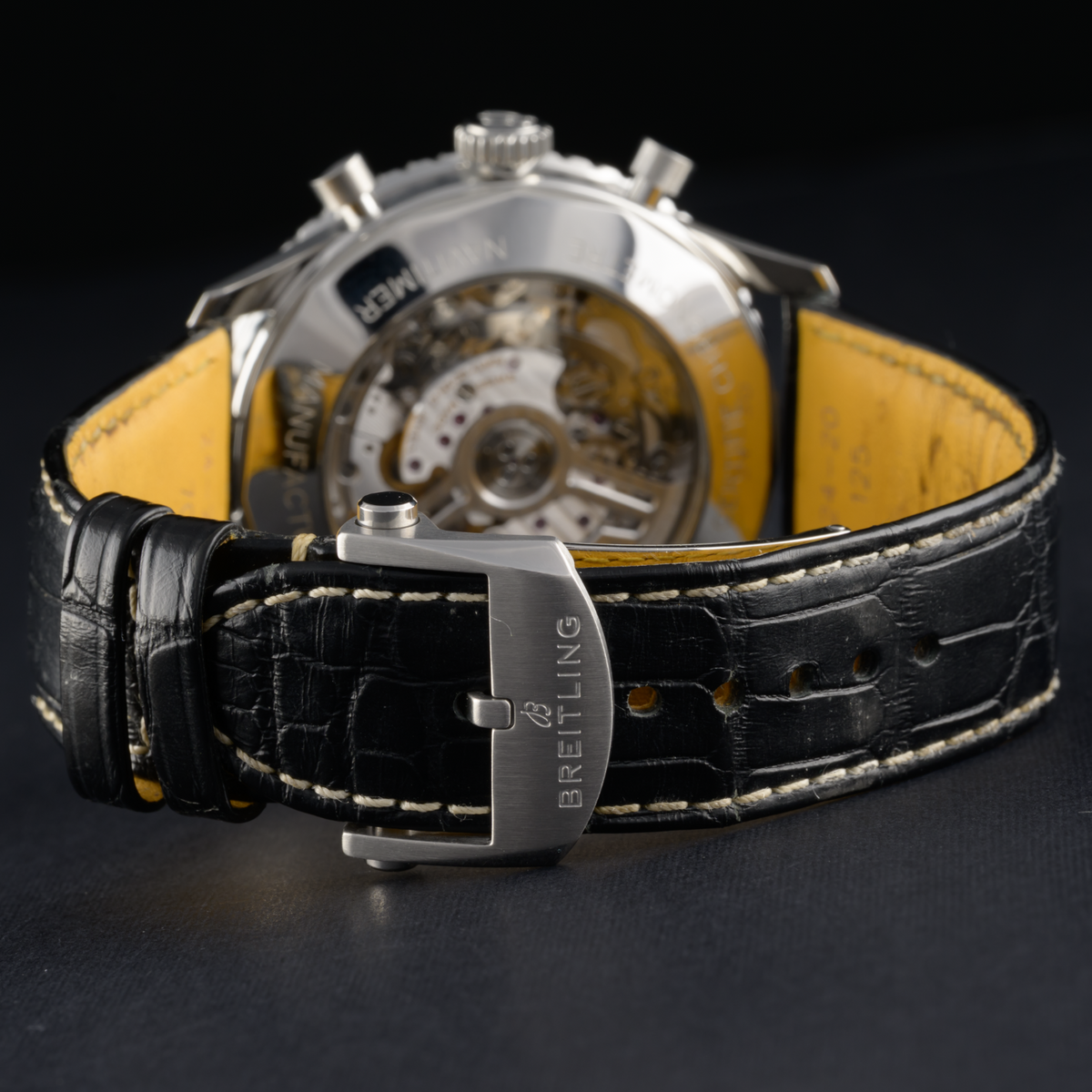 Breitling Navitimer B01 Chronograph AB0137 Green Dial 46mm Men's Watch + B&P7