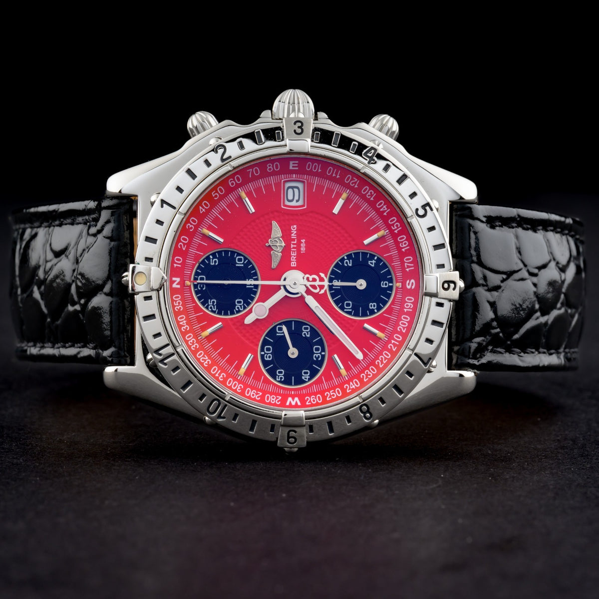Breitling Chronomat Longitude A20048 Automatic Chronograph Red 41mm Watch4